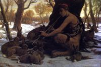 Vedder, Elihu - Marsyas Enchanting the Hares